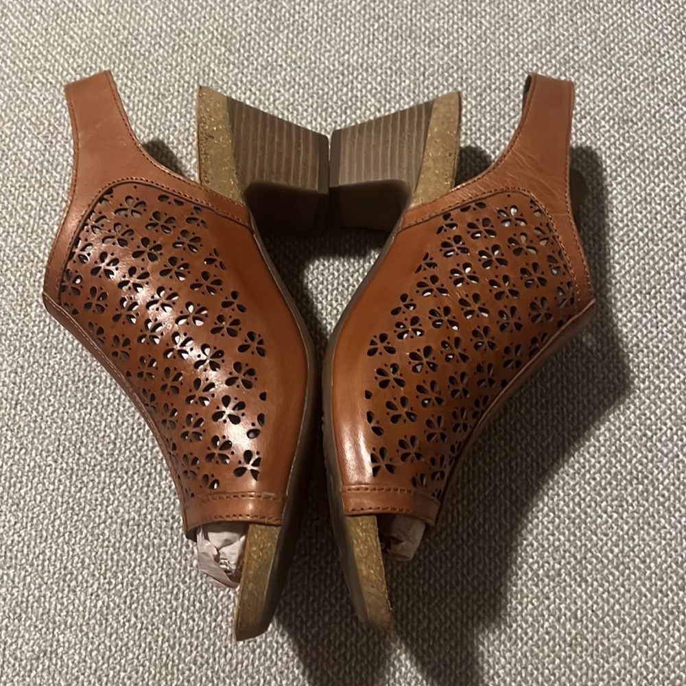 Josef Seibel wedge peep toe 40 brown - Picture 8 of 11